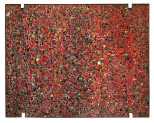 Vibrazioni autunnali in pineta | anni ‘60 | mosaico | 71 x 91 x 4 cm | Inv. 655