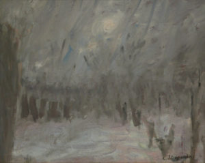 Autunno | 1957 | olio su tela | 75,5 x 55,5 cm | Inv. 2377