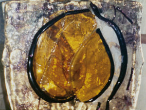 Elemento policromo in vetro | 1970 | vetro | 60 x 45 cm | Inv. 2253